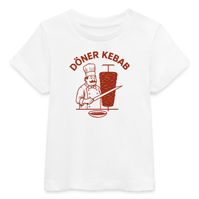 Döner Kebab Baby Bio-T-Shirt - Weiß