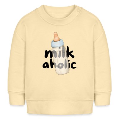 Milk Aholic Bio-Sweatshirt - Creme