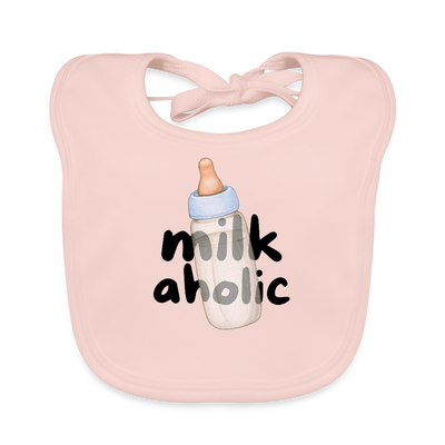 Milk Aholic Baby Bio-Lätzchen - Rose