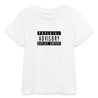 Advisory Baby Bio-T-Shirt - Weiß