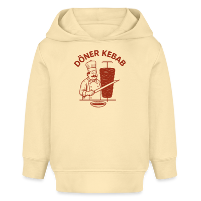 Döner Kebab Baby Bio-Hoodie - Creme