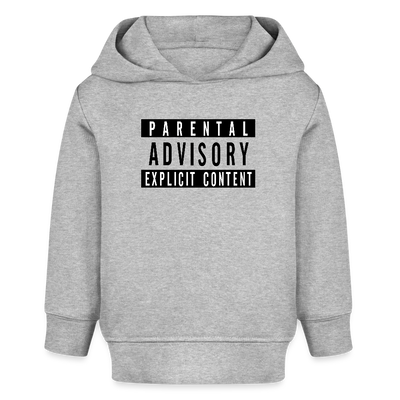 Advisory Baby Bio-Hoodie - Grau meliert